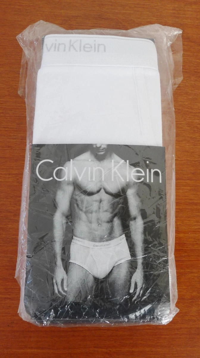 Vintage 1999 3-pack NOS Calvin Klein Mens 40 Full Rise Briefs Underwear  White