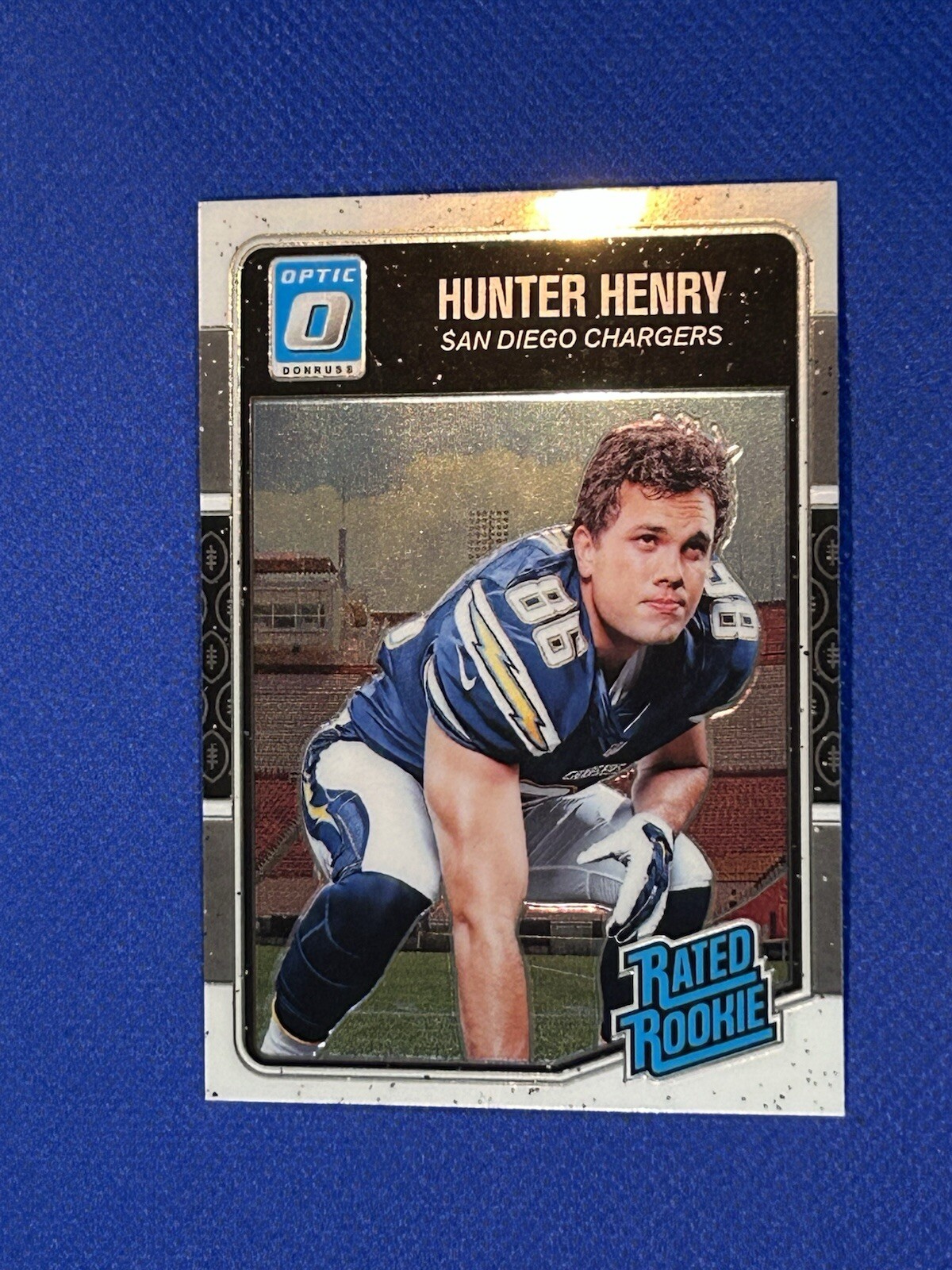 2016 Donruss Optic Rated Rookie #169 Hunter Henry RC Card