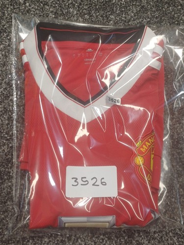 Adidas Manchester United Fußballtrikot Herren klein rot 2015 2016 Man Utd Trikot - Bild 14 von 14