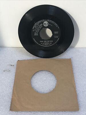 Vintage RCA Promo 45 Record Ray Charles Talkin Bout That River