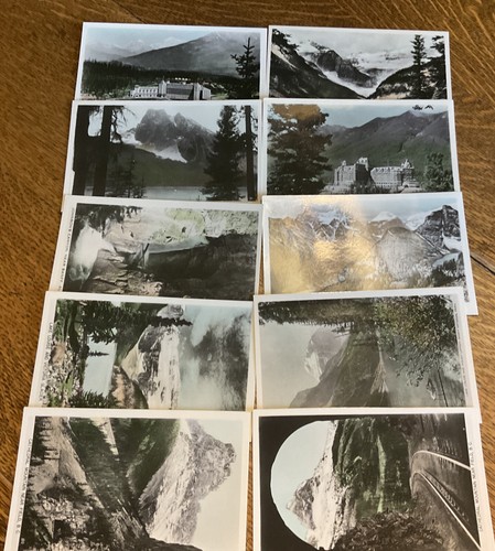 20 Vintage Real Photographs Scene O Graph Set "Canadian Rocky Mountains Series 5 - Picture 4 of 4