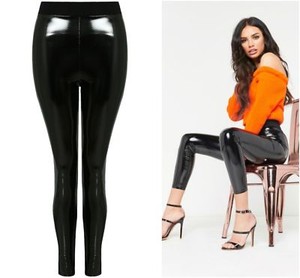 Pvc wet look leggings