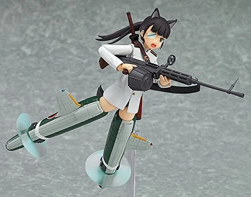 figma 282 Strike Witches MIO SAKAMOTO Action Figure Max Factory From Japan New Foto 4 de 4