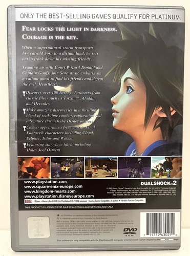 Kingdom Hearts PS2 PAL - Complete w Manual - Free Tracked Post! - Picture 2 of 3