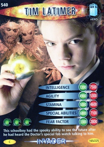Doctor Who Battles In Time Individual Trading Cards ( Cards 351 to 600 ) - Picture 188 of 248