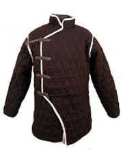 Gambeson Medieval Thick Cotton Padded Gambeson For Larp  Reenactment Armor M 