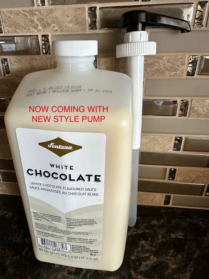 2 X Molho Mocha de Chocolate Branco Fontana da Starbucks com BOMBAS -MELHOR POR 17/01/2026 - Imagem 2 de 4