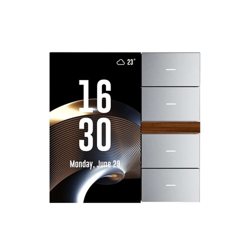 Eaton TI3101-L Clear Lighted Dimmer Switch – 1000W Incandescent, 1-Pole/3-Way, No Preset