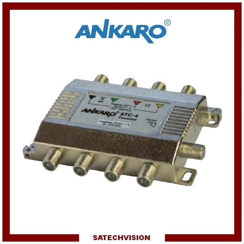 Coupleur Terrestre & Satellite avec 4 Entrées SAT ANKARO STC-4