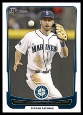 2012 Bowman #143 Dustin Ackley Seattle Mariners Baseball Card