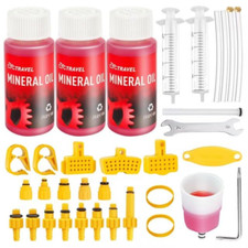 Brake Bleed Kit for Shimano, TEKTRO, TRP Hydraulic Disc Brakes. Bicycle Hydrauli