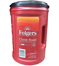 Folgers Classic Roast Ground Coffee MEDIUM ROAST 43.5 oz 10.48 per pound