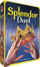 Splendor Duel board game, by Marc André, Bruno Cathala, published by Space Cowbo