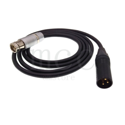 ARRI ALEXA XT, SXT,LF,Camera power cable for XLR 3 pin to FI 2pin plug