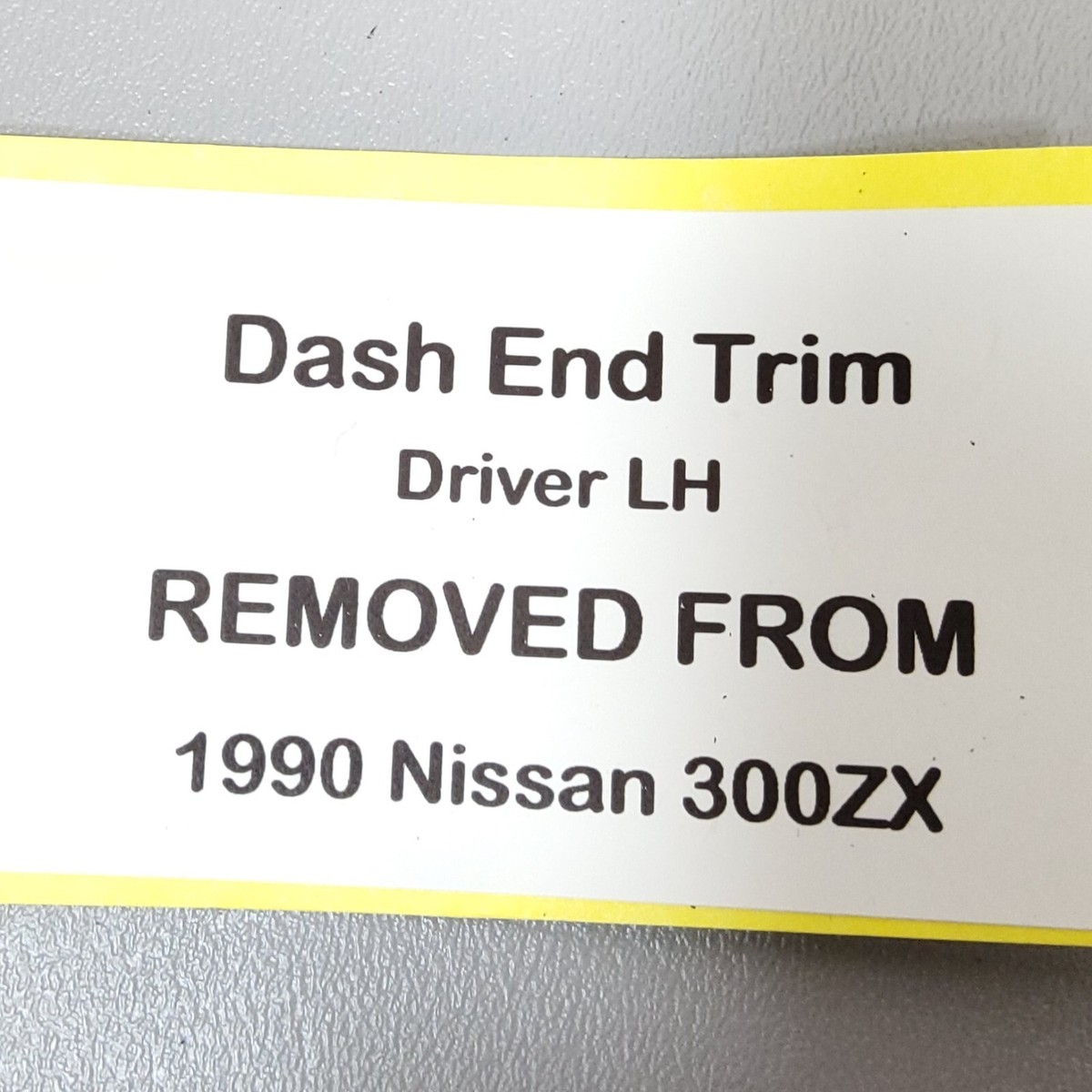 90-96 Nissan 300ZX Driver LH Dash End Cap Trim Panel | eBay