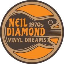 NEIL DIAMOND 1970s Vinyl Dreams Classic American Guitar Songwriter STICKER Decal
