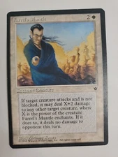 MTG Magic The Gathering Card Farrel's Mandle Enchant Creature White Fallen Empir