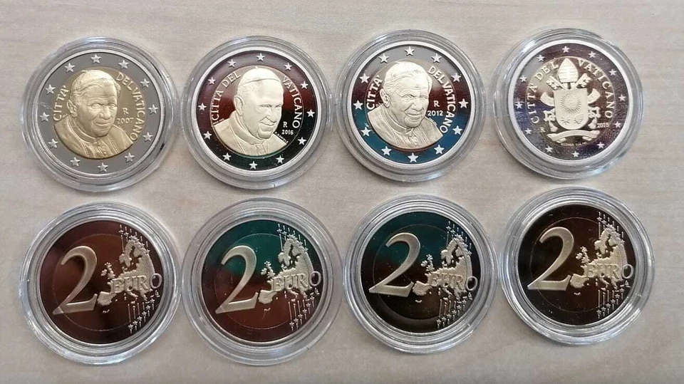 Vatican 2 Euro Pièce Courante PP (Choisissez Entre Les Années : 2002 À 2022) - Photo 1/1