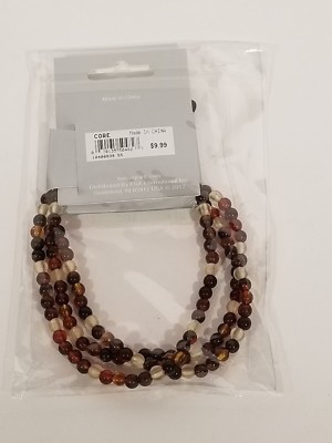 いろ Foster Grant Neutral Earth Tone Beads Chain Eyewear Eye