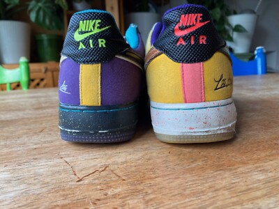 af1 Air Force 1 What The LA los angeles Size 8 Euro 42.5 Mix Match Trainers | eBay UK