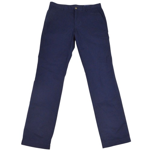 Vineyard Vines Mens Golf Pants 32x34 Navy Blue Cotton Stretch Blend - Picture 4 of 9