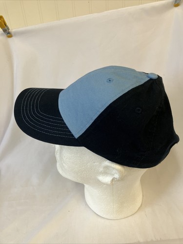 Cappello da camionista cappello da baseball slide regolabile blu/nero cappello nuovo - Foto 3 di 9