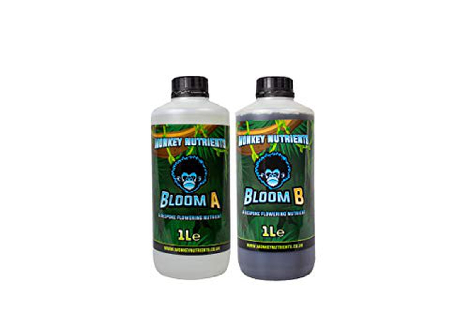 Monkey Nutrients Bloom 1 Litre A and B Base Nutrient