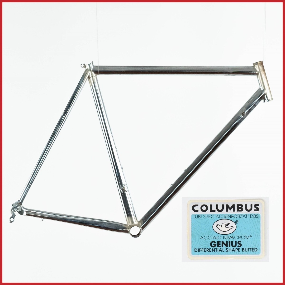 NOS OLMO FORMA COLUMBUS GENIUS STEEL FRAME VINTAGE ROAD BIKE