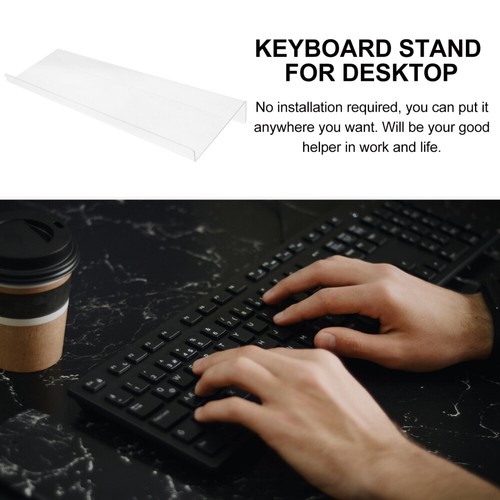 Home Ergonomic Compact Gaming Desk Accessories Keyboard Riser - Picture 6 of 11