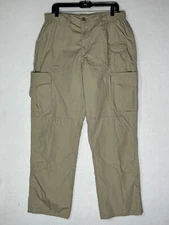 Propper Khaki Cargo Pant Outdoor Hiking Straight Leg Cotton Mens Size 38/34