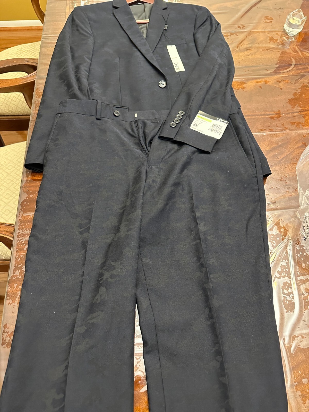 Men's Custom Print Limited Edition Two Piece Suit - Extremely Rare - Last One