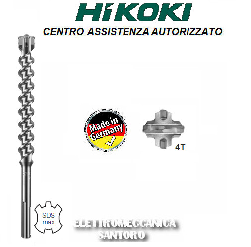 Test e Recensione Punta HiKOKI 28x570 4T SDS MAX | La Bestia del Cemento
