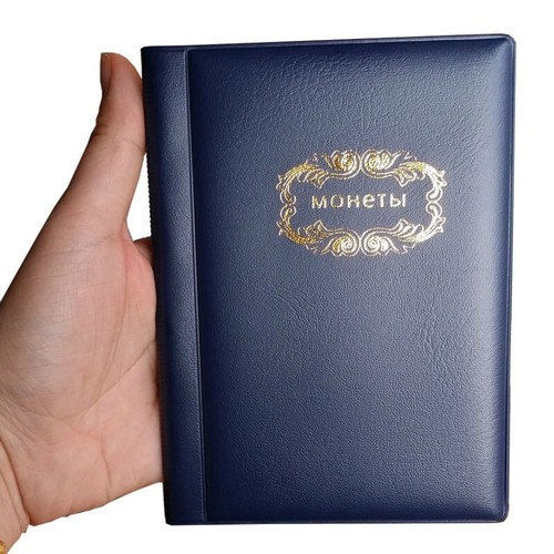 Nuevo Porta Álbumes de Monedas Porta Libros 120 Losas de Monedas Certificadas Colección - Imagen 18 de 24