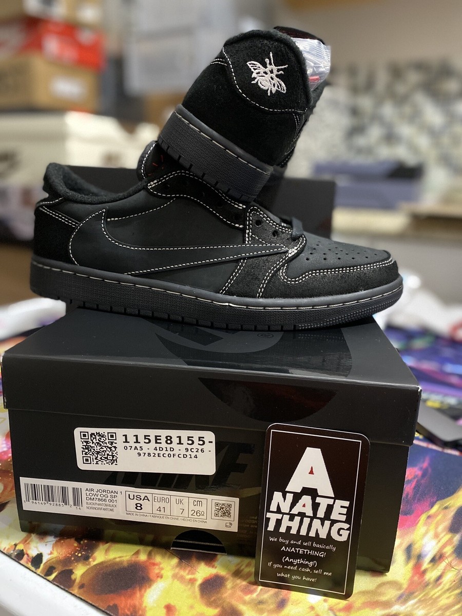 Size 8 - Jordan 1 Retro Low OG SP x Travis Scott Black Size 8 - Jordan 1 Retro Low OG SP x Travis Scott Black