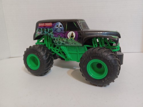 Spin Master Grave Digger RC Remote Control Monster Jam Truck ONLY Not Tested.