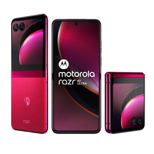 Motorola Razr 50 Ultra 5G Hot Pink 512GB + 12GB Dual-SIM Unlocked