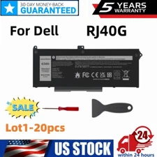 Lot RJ40G Battery For Dell Latitude 5420 5520 Precision 3560 63Wh M033W 075X16