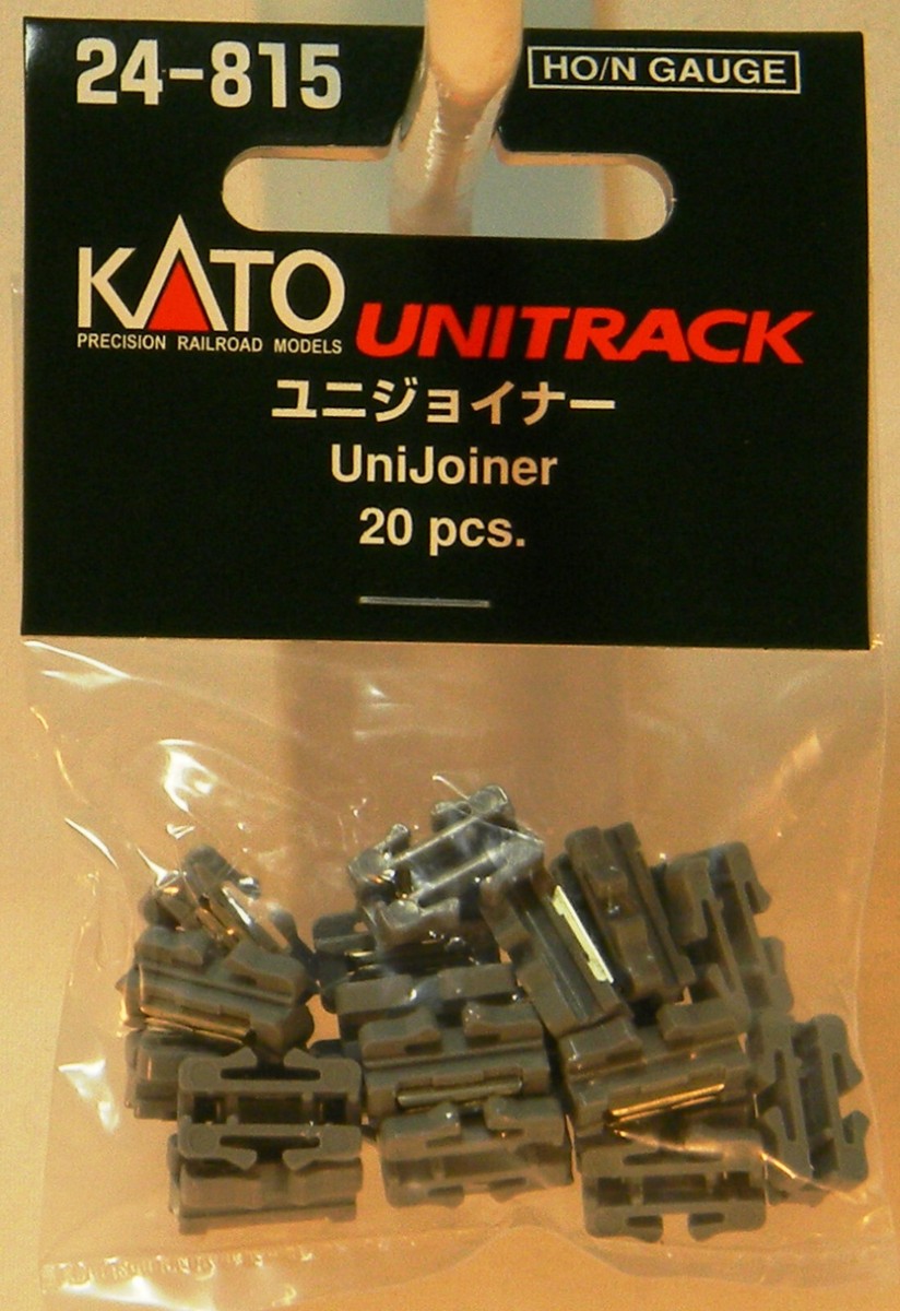 Kato #24-815 HO/N-Gauge Unitrack Unijoiner 20 pcs. Kato #24-815 HO/N-Gauge Unitrack Unijoiner 20 pcs.