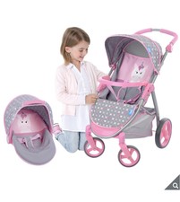 molly dolly twin pram