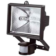 500W HALOGEN FLOODLIGHT GARDEN SECURITY LIGHT WITH PIR MOTION SENSOR WORKLIGHT