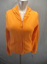 NWT Russel Athletic Size M Womens Cotton Zip Up Fleece Lined Athletic Jacket 086
