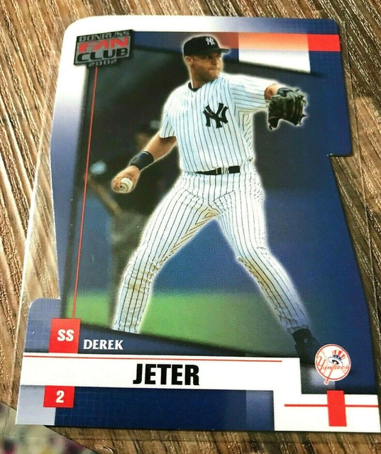 Derek Jeter 2002 Donruss Fan Club 5 Die Cut Parallel EBay