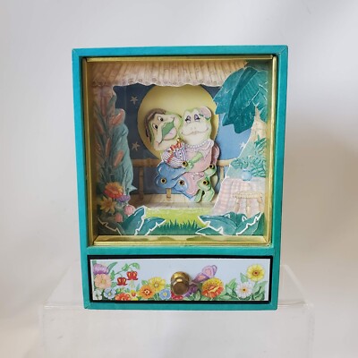 Flatrock Theater Dancing Frog Animated Music Box Tommy Horn Works Well