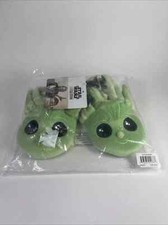Disney's Star Wars The Mandalorian Baby Yoda Grogu Slippers Kids Size M 5-6/9-10