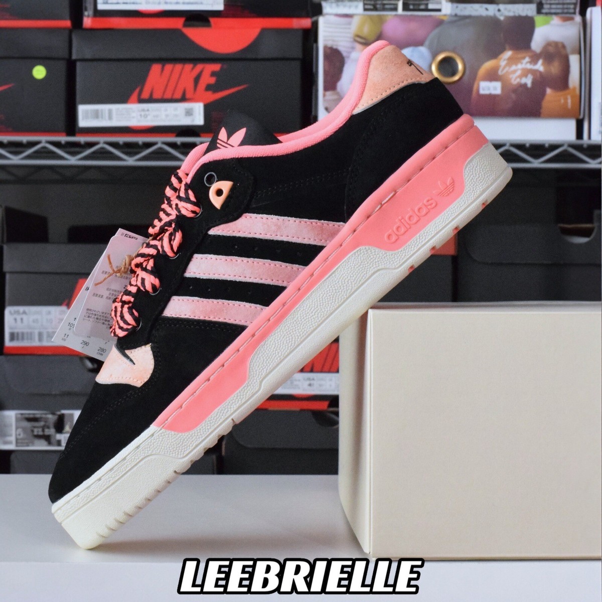 Adidas Rivalry Lux Low Anthony Edwards With Love Men\'s Size 10.5 NEW NO BOX! Shoes - Rivalry Lux Low Shoes - Black | adidas Saudi Arabia main image 3