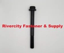 (10) 1/2-13x5 Grade 8 Hex Head Flange Frame Cap Screws 1/2x13 x 5 bolts 1/2 x 5"