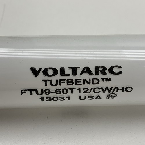 Voltarc FTU9-60T12/CW/HO Tufbend Fluorescent U-Lamp Light Bulb 13031 Cool White - Picture 2 of 5