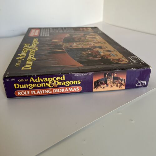 EXTREMADAMENTE RARO 1983 Dioramas Oficiales Avanzados de Mazmorras y Dragones - Imagen 3 de 17