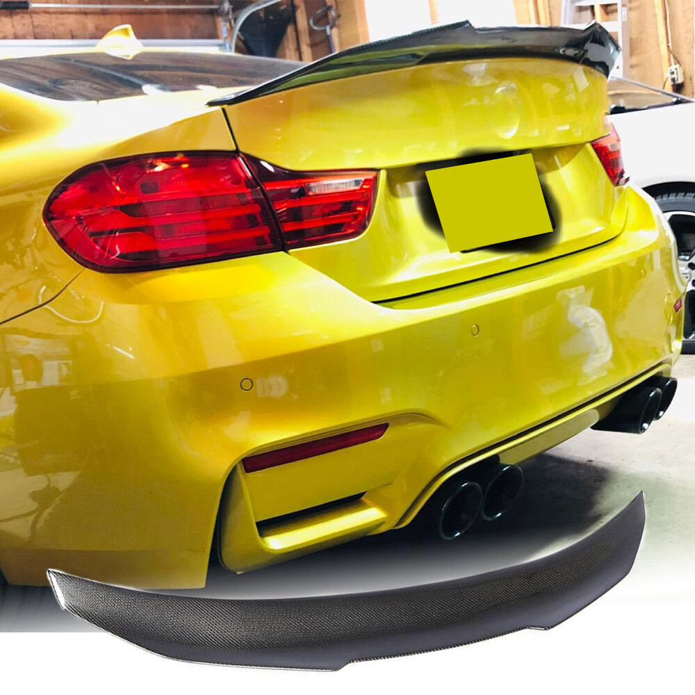 For BMW 4 Series F82 M4 Coupe 2014+ Real Carbon Rear Boot Trunk