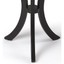 butler loft gerard 27 x 24 inch black licorice accent table
